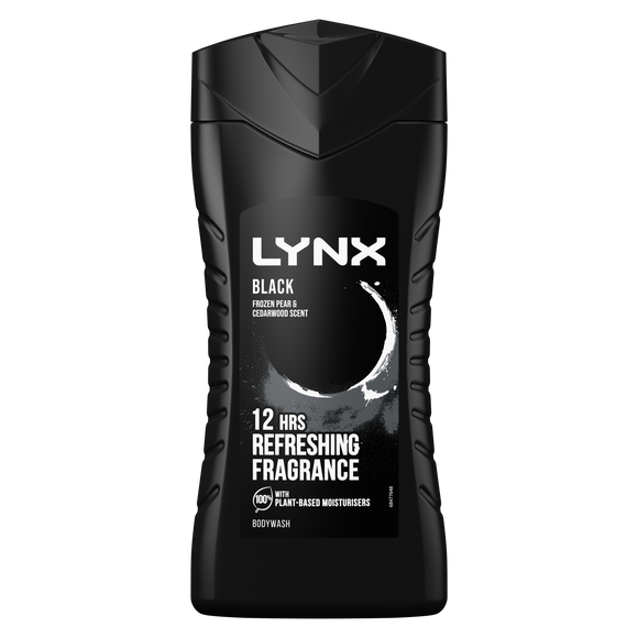 Lynx Black Shower Gel
12-HOUR SHOWER-FRESH SCENT 250ml