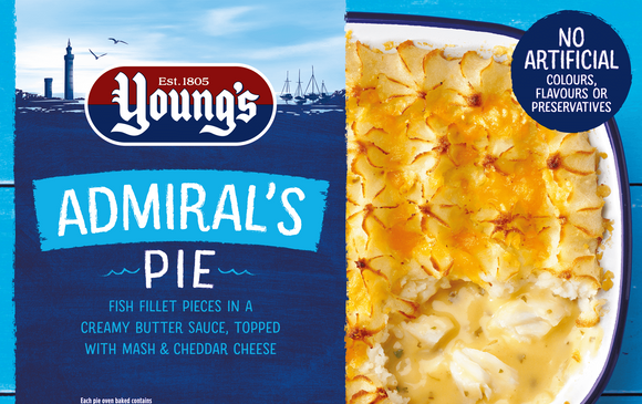 Youngs Admiral Pie 300g