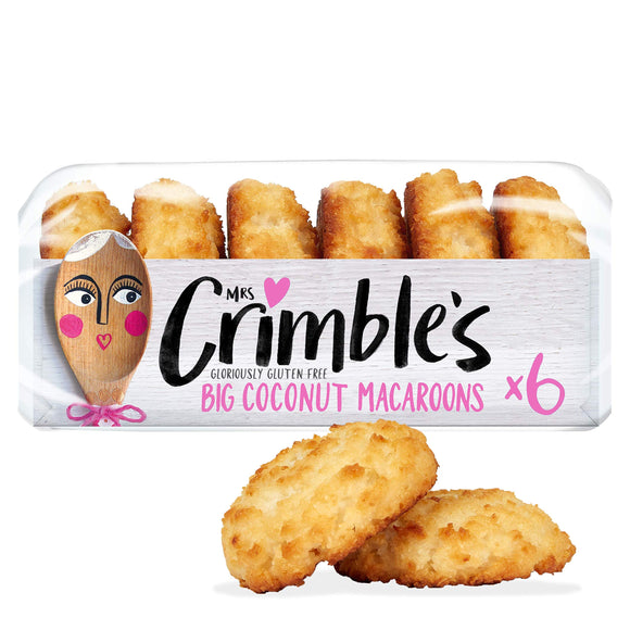 Mrs Crimble's Coconut Macaroons 6 Pack