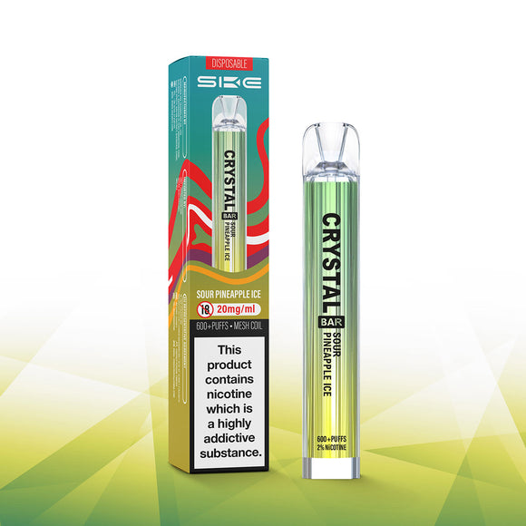 SKE Crystal Bar Kit Sour Pineapple Ice 20mg 600