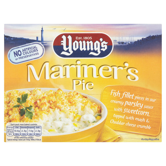 Youngs Mariners Pie 300g