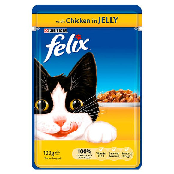 3X Felix Original - Chicken (in jelly) - 3x100g