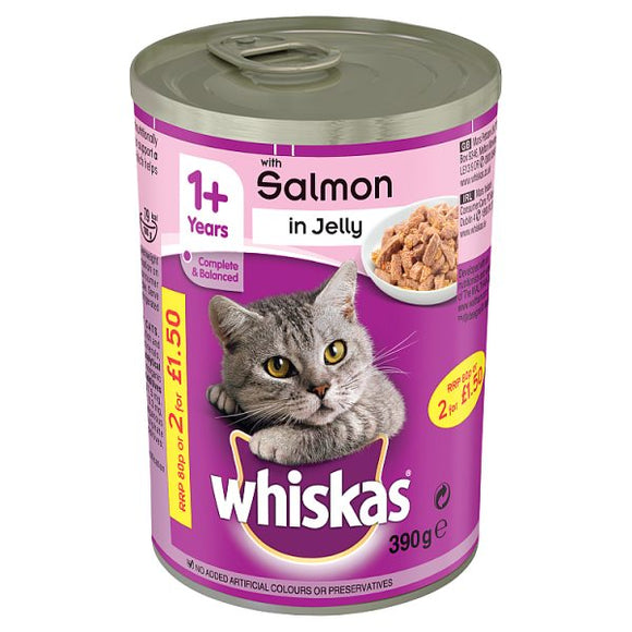 Whiskas - Salmon (in jelly) - 390g