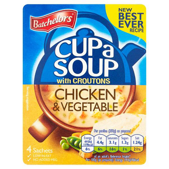 Batchelors cupasoup chicken & veg 110g