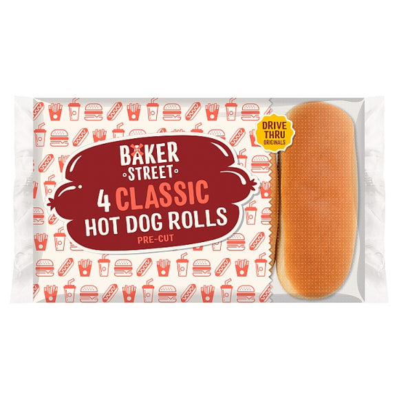 Baker Street Hot Dog Rolls