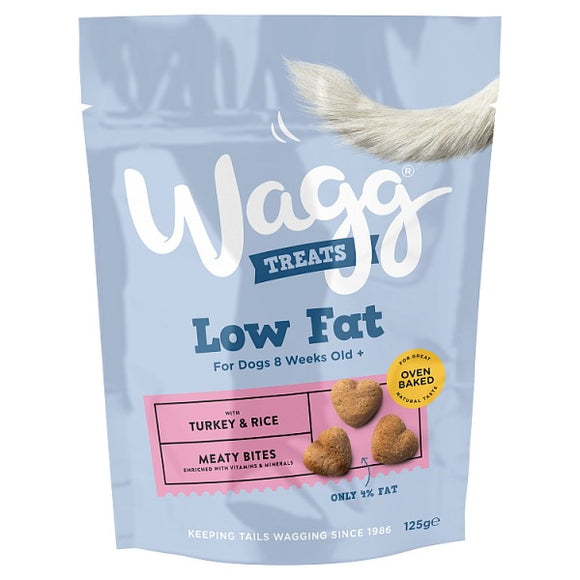 Wagg low fat treats 125g
