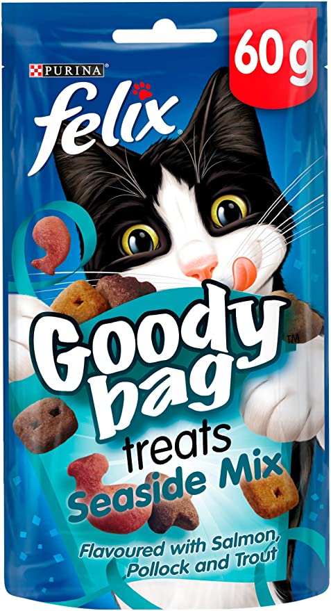 Felix Goody Bag Cat Treats Seaside Mix 60g
