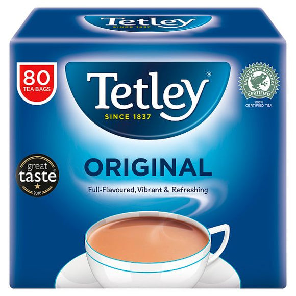Tetley teabags 80's