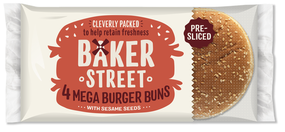 Baker Street Mega Burger Buns
