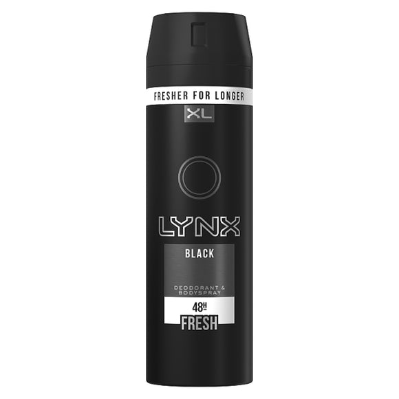 Lynx body spray black 200ml