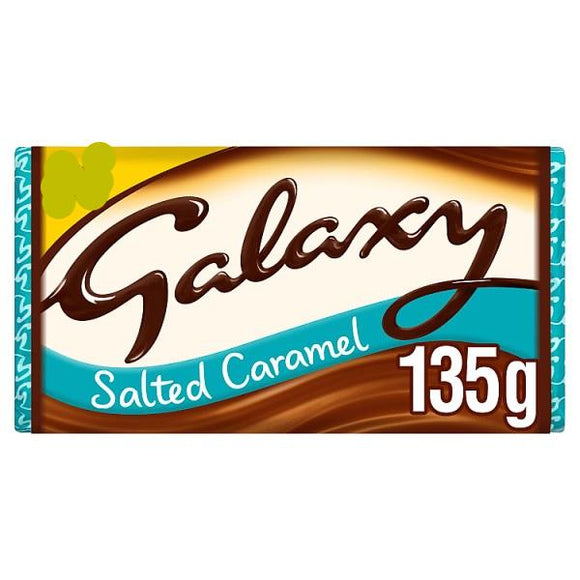 Galaxy salted caramel Sharing Block 135g
