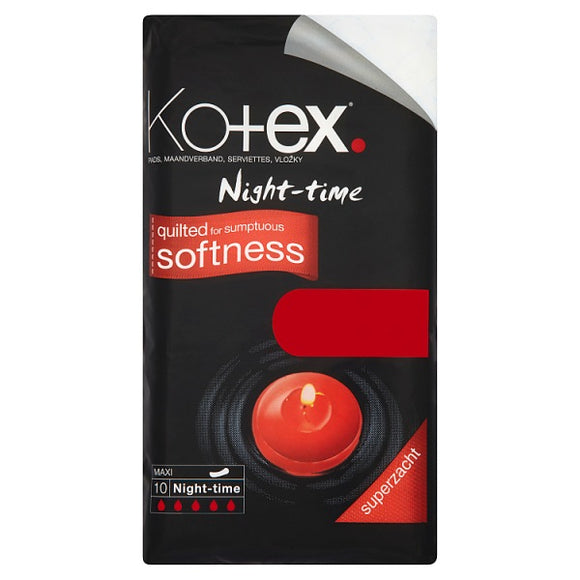 Kotex maxi nightime 10's
