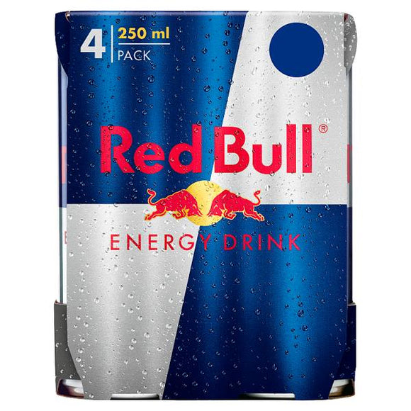 Red bull 4 pack 4x250ml